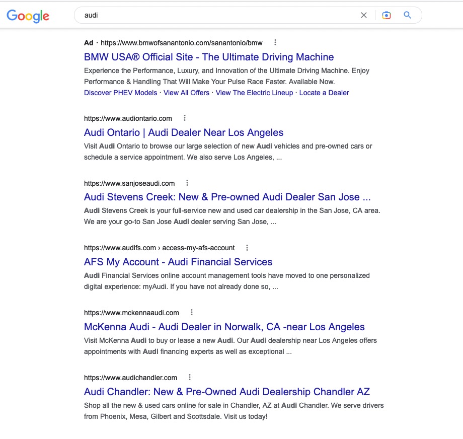 paid search cannibalization